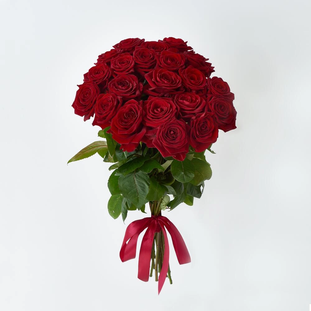 Роскошный букет из 21 красной розы – воплощение искренних чувств Вытегра Вологодская область