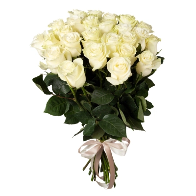 Букет цветов белые розы Вытегра Вологодская область