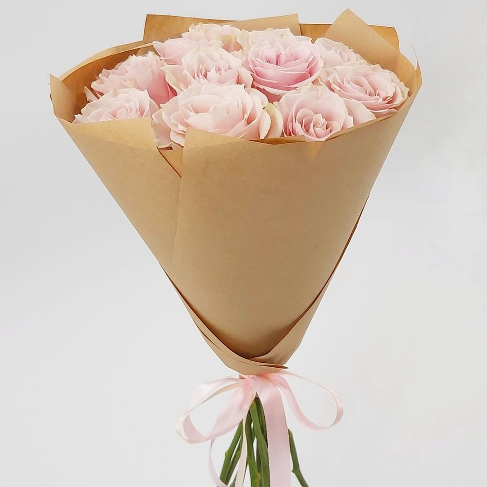 Букет из 11 розовых роз – нежность в каждом лепестке Вытегра Вологодская область